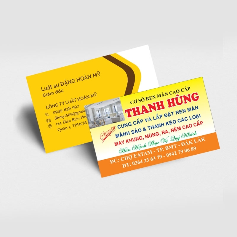 báo giá in namecard giá rẻ HCM